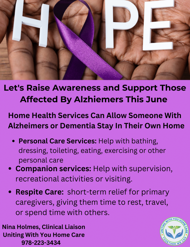 Support Alzheimer's awareness this June!